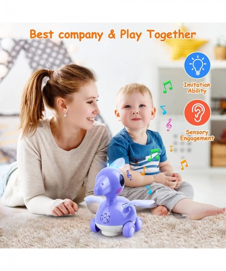 Baby Crawling Toys Touch & Go Musical Toys for Babies 6-12 Months Toddle Crawling Toys with Light Infant Learning Toys 18 Mon...