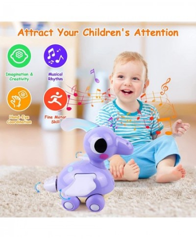 Baby Crawling Toys Touch & Go Musical Toys for Babies 6-12 Months Toddle Crawling Toys with Light Infant Learning Toys 18 Mon...