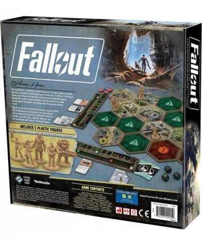 Fallout The Board Game (Base) | Strategy | Apocalyptic Adventure for Adults and Teens | Ages 14 and up | 1 to 4 Players | Ave...