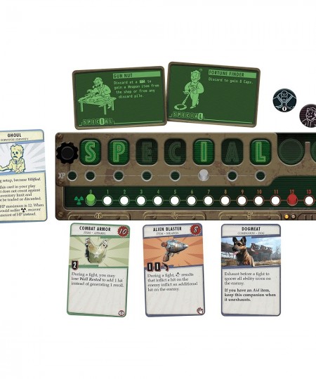 Fallout The Board Game (Base) | Strategy | Apocalyptic Adventure for Adults and Teens | Ages 14 and up | 1 to 4 Players | Ave...