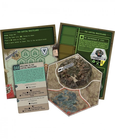 Fallout The Board Game (Base) | Strategy | Apocalyptic Adventure for Adults and Teens | Ages 14 and up | 1 to 4 Players | Ave...