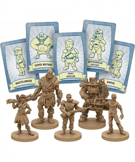 Fallout The Board Game (Base) | Strategy | Apocalyptic Adventure for Adults and Teens | Ages 14 and up | 1 to 4 Players | Ave...