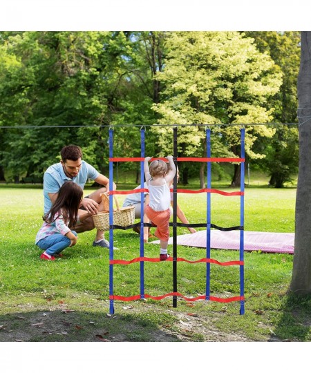 Climbing Cargo Net for Kid Outdoor Climbing Net Swingset for Playground Kids Climbing Cargo Net Rope Ladder for Ninja Warrior...