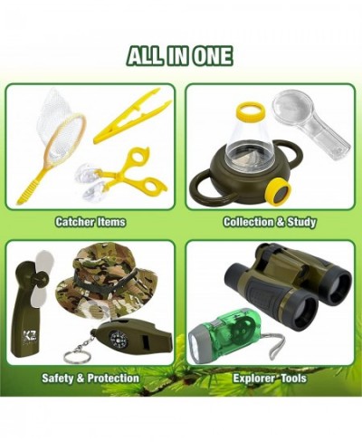 Bug Catcher kit for Kids Explorer Kit for Kids Bug Catching Kit Birthday Gift for Kids Outdoor Toys Binoculars Magnifying Gla...