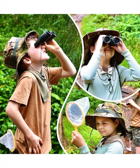 Bug Catcher kit for Kids Explorer Kit for Kids Bug Catching Kit Birthday Gift for Kids Outdoor Toys Binoculars Magnifying Gla...