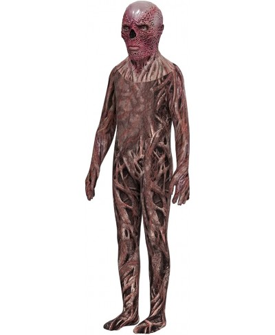 Scary Things Vecna Costume for Kids With Latex Mask Halloween Horror Cosplay Jumpsuit Dress Up $61.60 - Kids' Costumes