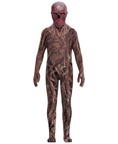 Scary Things Vecna Costume for Kids With Latex Mask Halloween Horror Cosplay Jumpsuit Dress Up $61.60 - Kids' Costumes