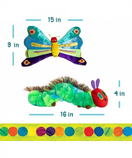 World of Eric Carle The Very Hungry Caterpillar Butterfly Reversible Stuffed Animal Plush Toy 16 $44.72 - Stuffed Animals & T...