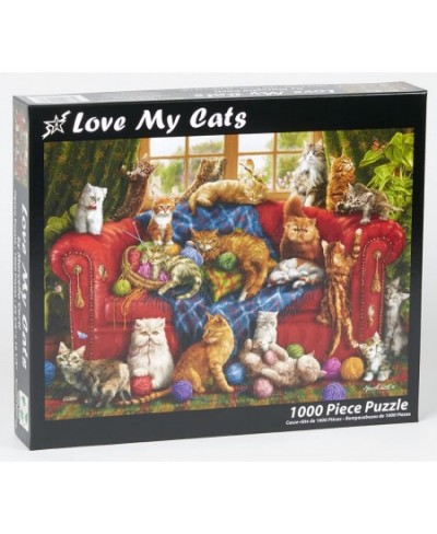 Love My Cats Jigsaw Puzzle 1000 Piece $29.45 - Jigsaw Puzzles