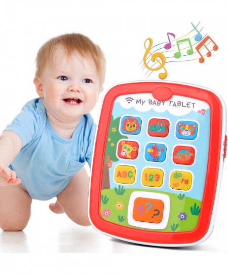 Learning Tablet Toys for 1 2 Years Old Toddler Baby Toys with Music and Light for 6-24 Months Baby My First Learning Tablet E...