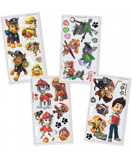 RoomMates Paw Patrol Wall Decals Bundle ~ 37 Pc Paw Patrol Room Decor Set with Paw Patrol Coloring Posters and Temporary Tatt...