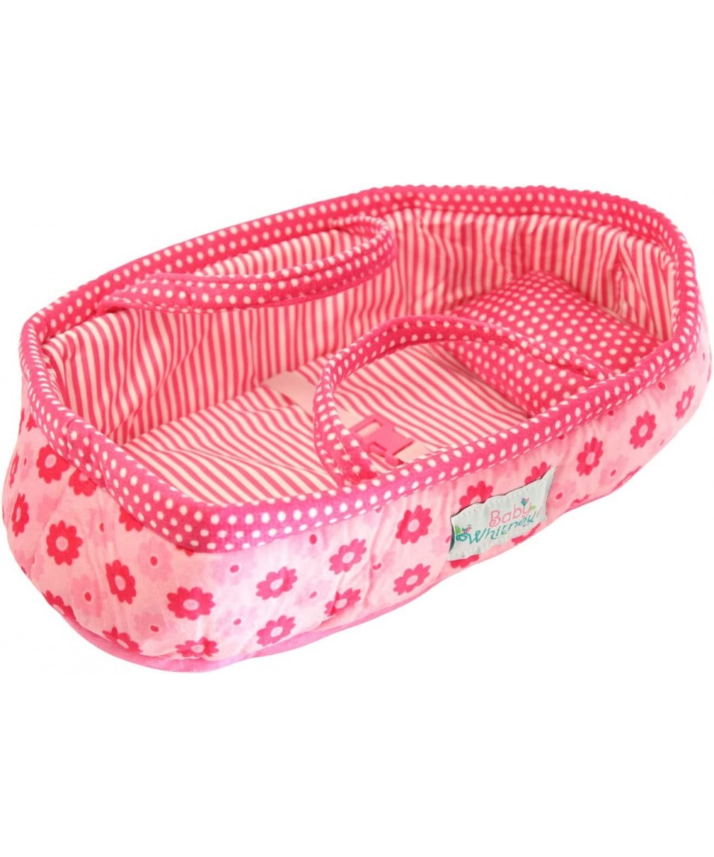 Pink Daisy 14" Doll Carrier Bassinet Bed Carrier & Pillow (Doll Not Included) $28.72 - Doll Accessories