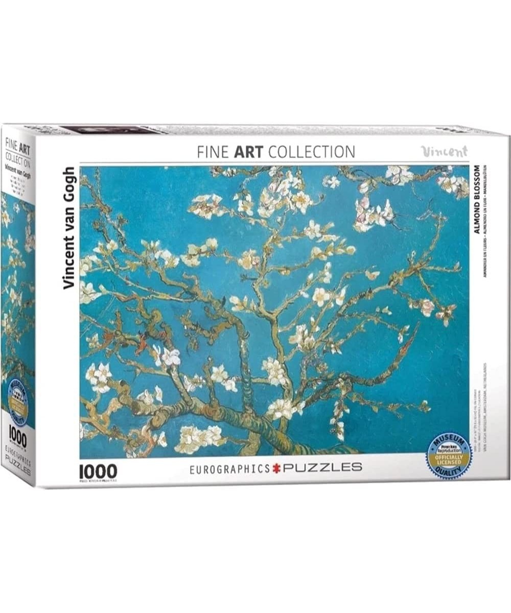 Almond Branches by Vincent Van Gogh 1000-Piece Puzzle $44.39 - Jigsaw Puzzles