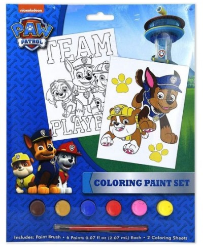 RoomMates Paw Patrol Wall Decals Bundle ~ 37 Pc Paw Patrol Room Decor Set with Paw Patrol Coloring Posters and Temporary Tatt...