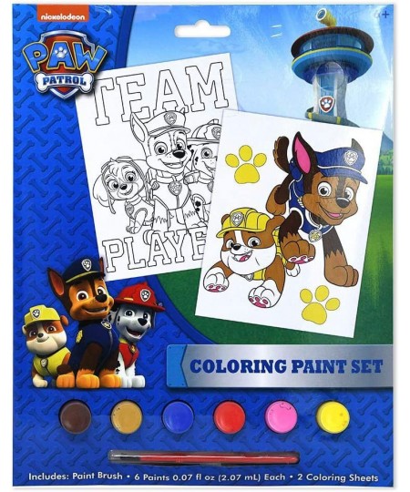 RoomMates Paw Patrol Wall Decals Bundle ~ 37 Pc Paw Patrol Room Decor Set with Paw Patrol Coloring Posters and Temporary Tatt...