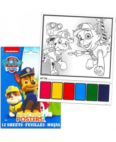 RoomMates Paw Patrol Wall Decals Bundle ~ 37 Pc Paw Patrol Room Decor Set with Paw Patrol Coloring Posters and Temporary Tatt...