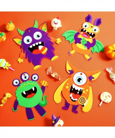 Halloween Craft Paper Ornaments for Kids Halloween Craft Kits DIY Craft Halloween Paper Decorative Kit Art Craft DIY Handcraf...