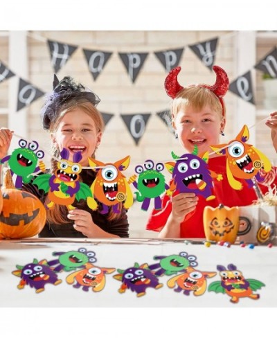 Halloween Craft Paper Ornaments for Kids Halloween Craft Kits DIY Craft Halloween Paper Decorative Kit Art Craft DIY Handcraf...