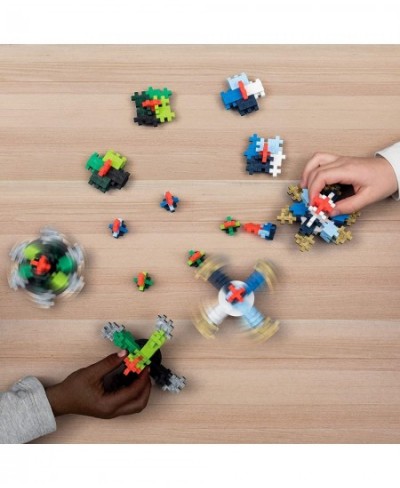 Learn to Build Spinning Tops 240 Pieces - Construction Building Stem / Steam Toy Interlocking Mini Puzzle Blocks for Kids $34...