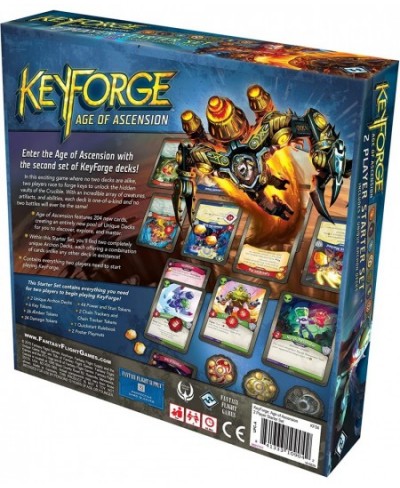 KeyForge Age of Ascension Two Player Starter Set | Fast-Paced Card Game | Strategy Game for Adults and Teens | Ages 14+ | 2 P...