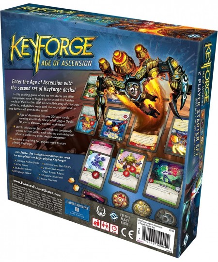 KeyForge Age of Ascension Two Player Starter Set | Fast-Paced Card Game | Strategy Game for Adults and Teens | Ages 14+ | 2 P...