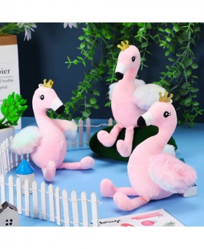 6 Pieces Mini Flamingo Plush Stuffed Animal 8 Inch Cute Pink Flamingo Plush Toy Small Stuffed Flamingo Plush for Keychain Gir...