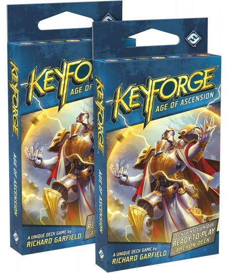 KeyForge Age of Ascension Two Player Starter Set | Fast-Paced Card Game | Strategy Game for Adults and Teens | Ages 14+ | 2 P...