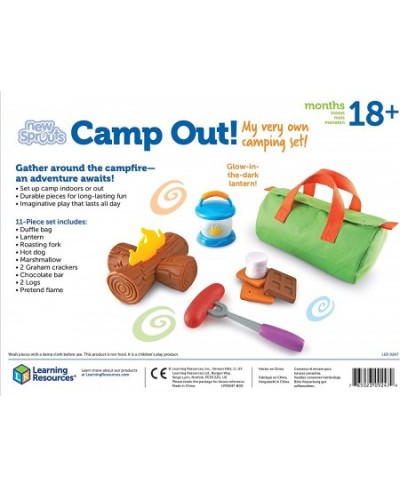 New Sprouts Camp Out! My Very Own Camping Set - 11 Pieces Ages 18+ months Toddler Camping Toys Outdoor Toys Camp Out Play Set...