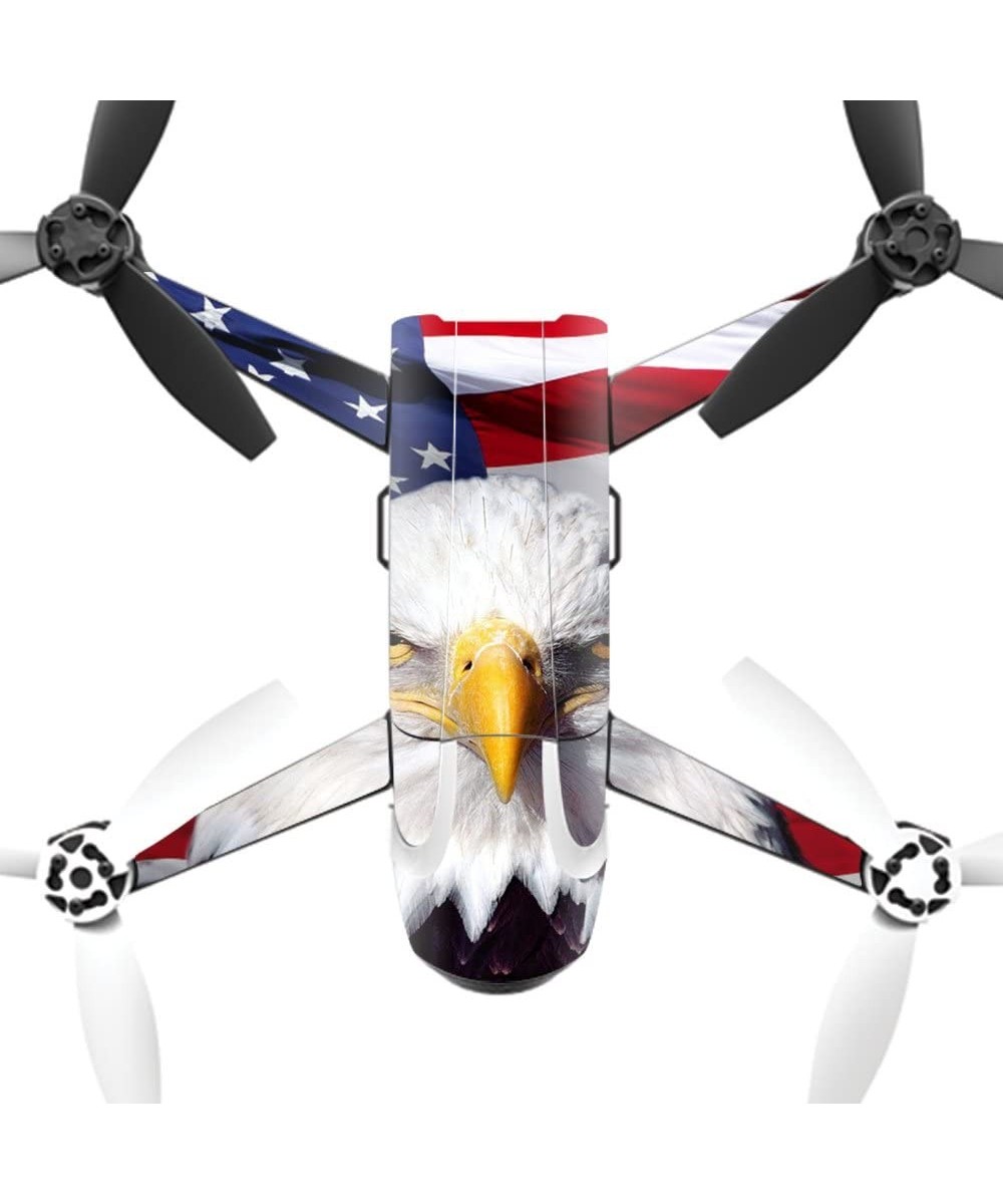 MightySkins Skin Compatible with Parrot Bebop 2 Quadcopter Drone wrap Cover Sticker Skins America Strong $30.75 - Hobby RC Qu...