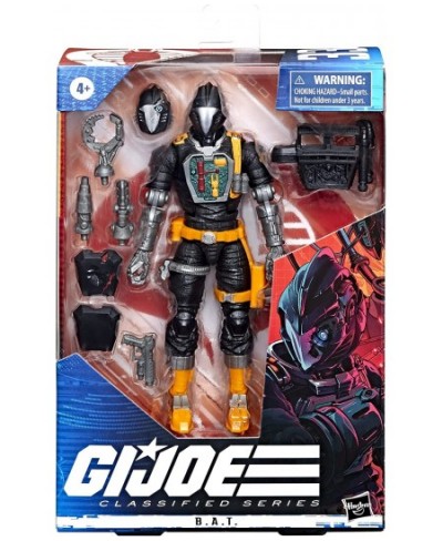 G.I. Joe Classified Series B.A.T. Action Figure 33 Collectible Premium Toy with Multiple Accessories 6-Inch-Scale with Custom...