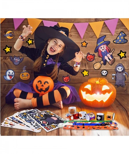 Halloween Party Games Stickers for Kids Make Your Own DIY Stickers Kids Halloween Activities Stickers 12sheets Classroom Priz...