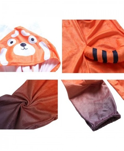 Red Panda Pixar Costumes for Kids Halloween Cosplay Jumpsuit Ideal Masquerade Gifts $27.77 - Kids' Costumes