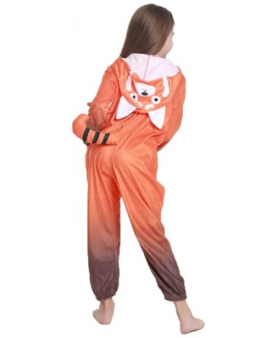 Red Panda Pixar Costumes for Kids Halloween Cosplay Jumpsuit Ideal Masquerade Gifts $27.77 - Kids' Costumes