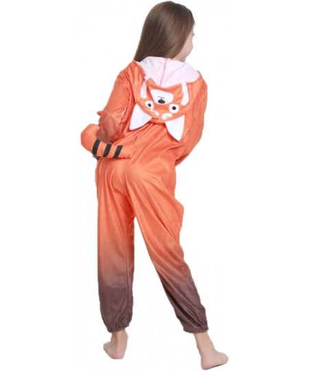 Red Panda Pixar Costumes for Kids Halloween Cosplay Jumpsuit Ideal Masquerade Gifts $27.77 - Kids' Costumes