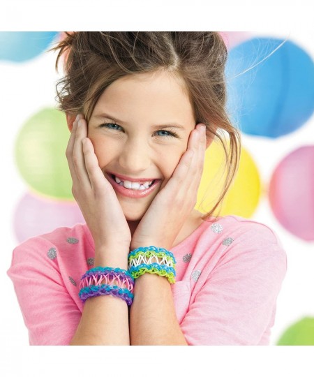 Rainbow Loom: Key Solids Rubber Band Set 4 200 Loom Bands Included Multicolor $38.61 - Craft Kits