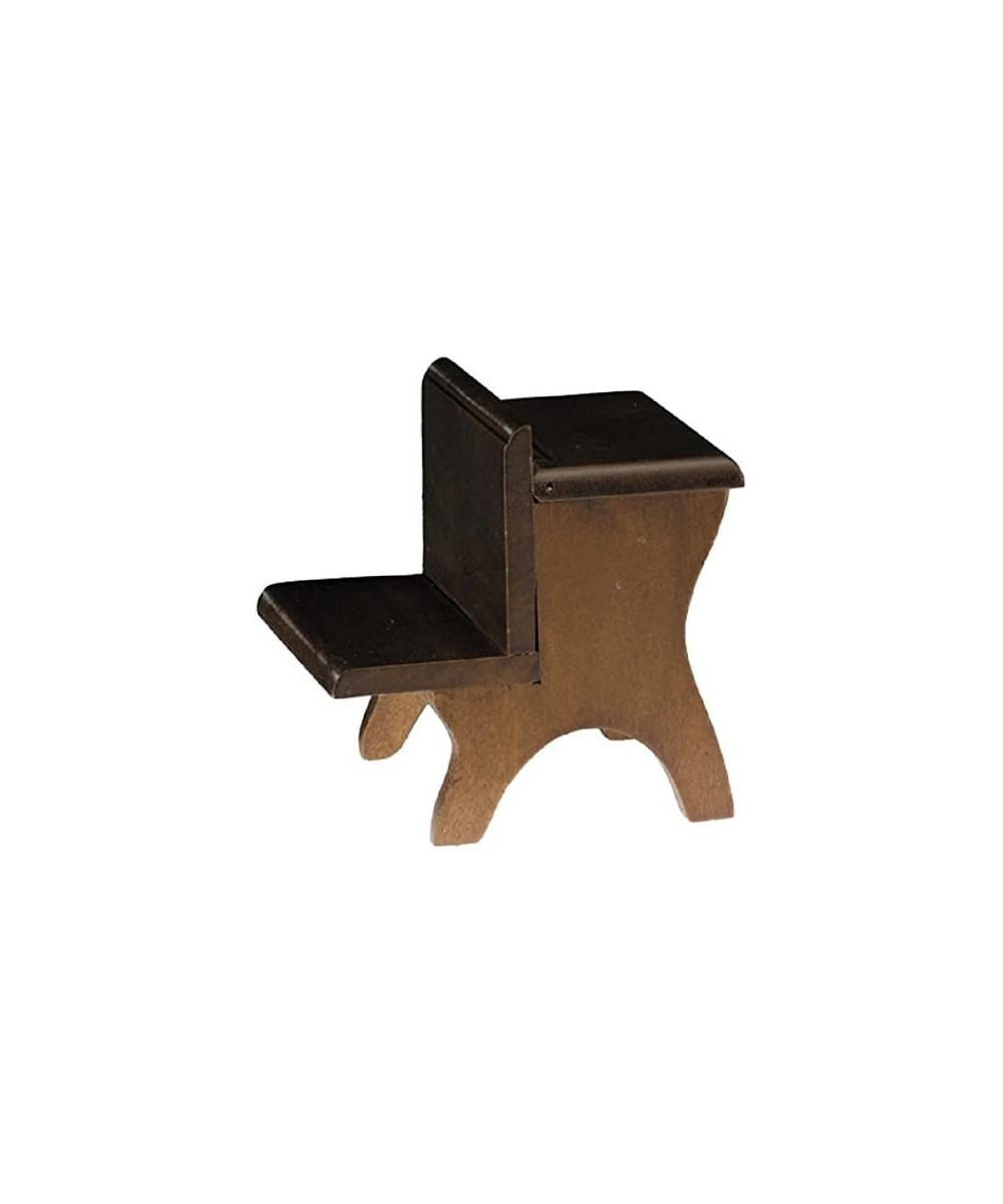 Dollhouse Miniature School Desk in Walnut $21.01 - Executive Desk Toys