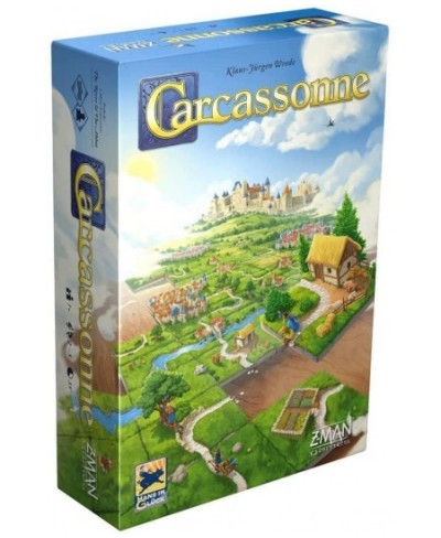 Carcassonne Board Game (BASE GAME) | Family Board Game | Board Game for Adults and Family | Strategy Board Game | Medieval Ad...