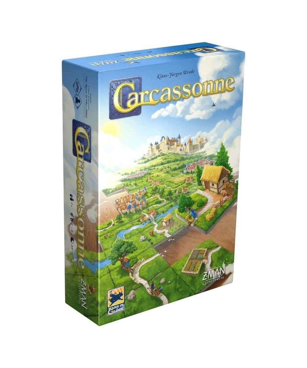 Carcassonne Board Game (BASE GAME) | Family Board Game | Board Game for Adults and Family | Strategy Board Game | Medieval Ad...