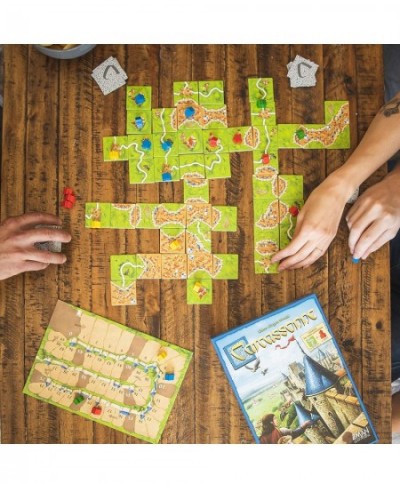 Carcassonne Board Game (BASE GAME) | Family Board Game | Board Game for Adults and Family | Strategy Board Game | Medieval Ad...