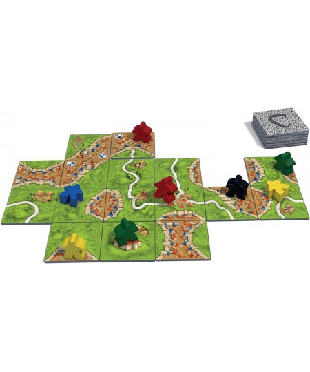 Carcassonne Board Game (BASE GAME) | Family Board Game | Board Game for Adults and Family | Strategy Board Game | Medieval Ad...