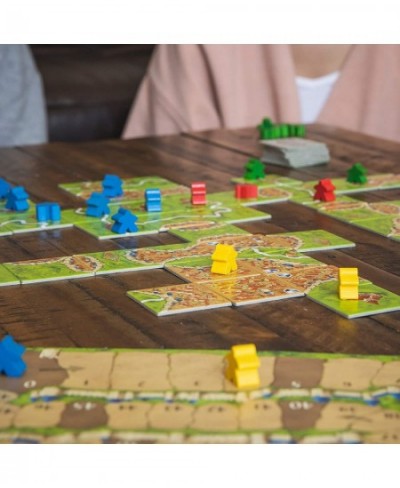 Carcassonne Board Game (BASE GAME) | Family Board Game | Board Game for Adults and Family | Strategy Board Game | Medieval Ad...