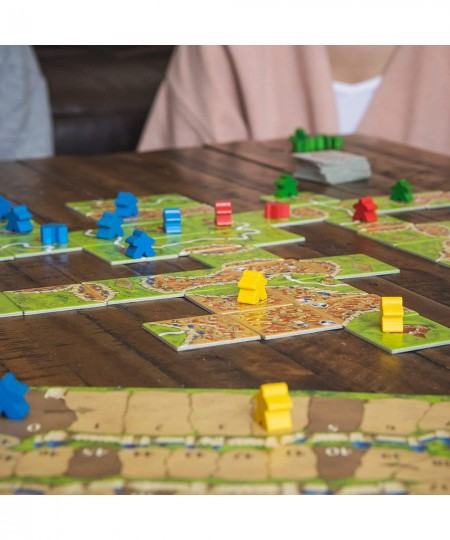 Carcassonne Board Game (BASE GAME) | Family Board Game | Board Game for Adults and Family | Strategy Board Game | Medieval Ad...