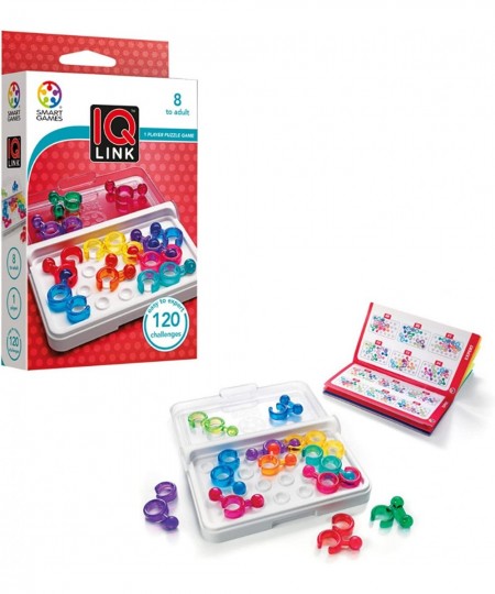 IQ Link a Travel Game for Kids and Adults. A STEM-Focused Cognitive Skill-Building Brain Game - Brain Teaser for Ages 8 & Up ...