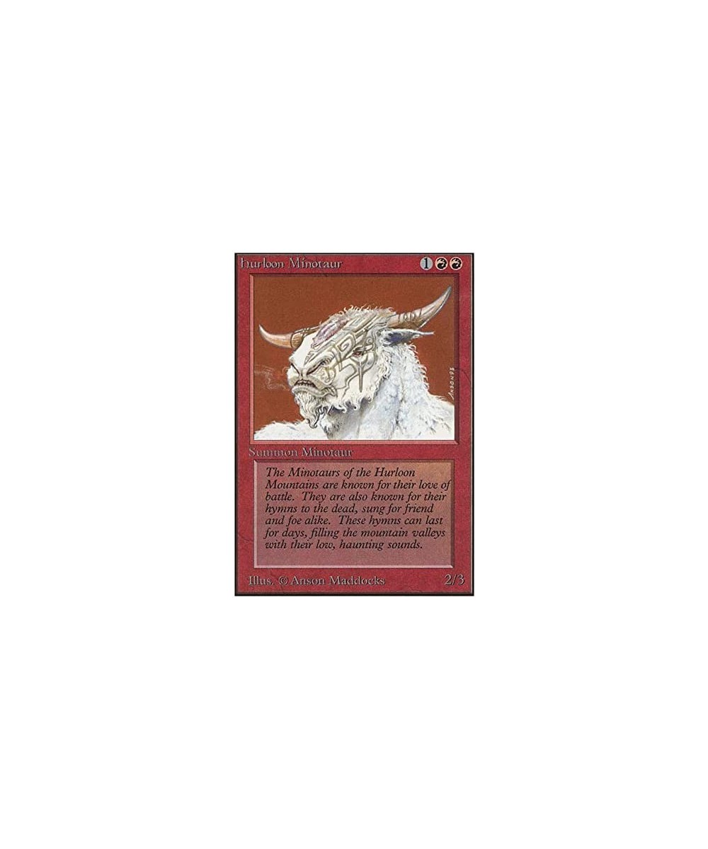 Magic: the Gathering - Hurloon Minotaur - Unlimited $11.36 - Card Games