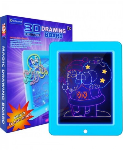 Toys for 2 3 4 5 6 Years Old Girls Boys LED Writing Tablet for Kids 3D Drawing Pad with Light Up Glow Doodle Board Educationa...