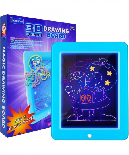 Toys for 2 3 4 5 6 Years Old Girls Boys LED Writing Tablet for Kids 3D Drawing Pad with Light Up Glow Doodle Board Educationa...