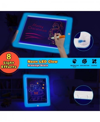 Toys for 2 3 4 5 6 Years Old Girls Boys LED Writing Tablet for Kids 3D Drawing Pad with Light Up Glow Doodle Board Educationa...