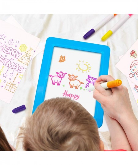 Toys for 2 3 4 5 6 Years Old Girls Boys LED Writing Tablet for Kids 3D Drawing Pad with Light Up Glow Doodle Board Educationa...