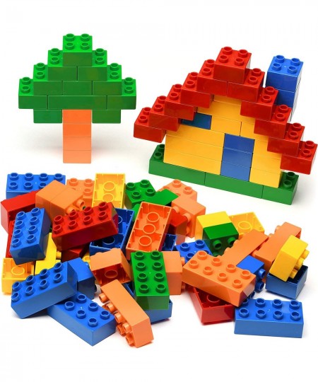 25 Piece Classic Big Building Bricks Large Toy Blocks - Toddler STEM Toys Bricks Set | Beginner Pack or Bricks Refill Set for...