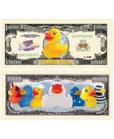 Pack of 100 - Rubber Ducky Million Dollar Collectible Novelty Bill (Not Real Currency) - Fun Item for Jeepsters Jeep Clubs an...